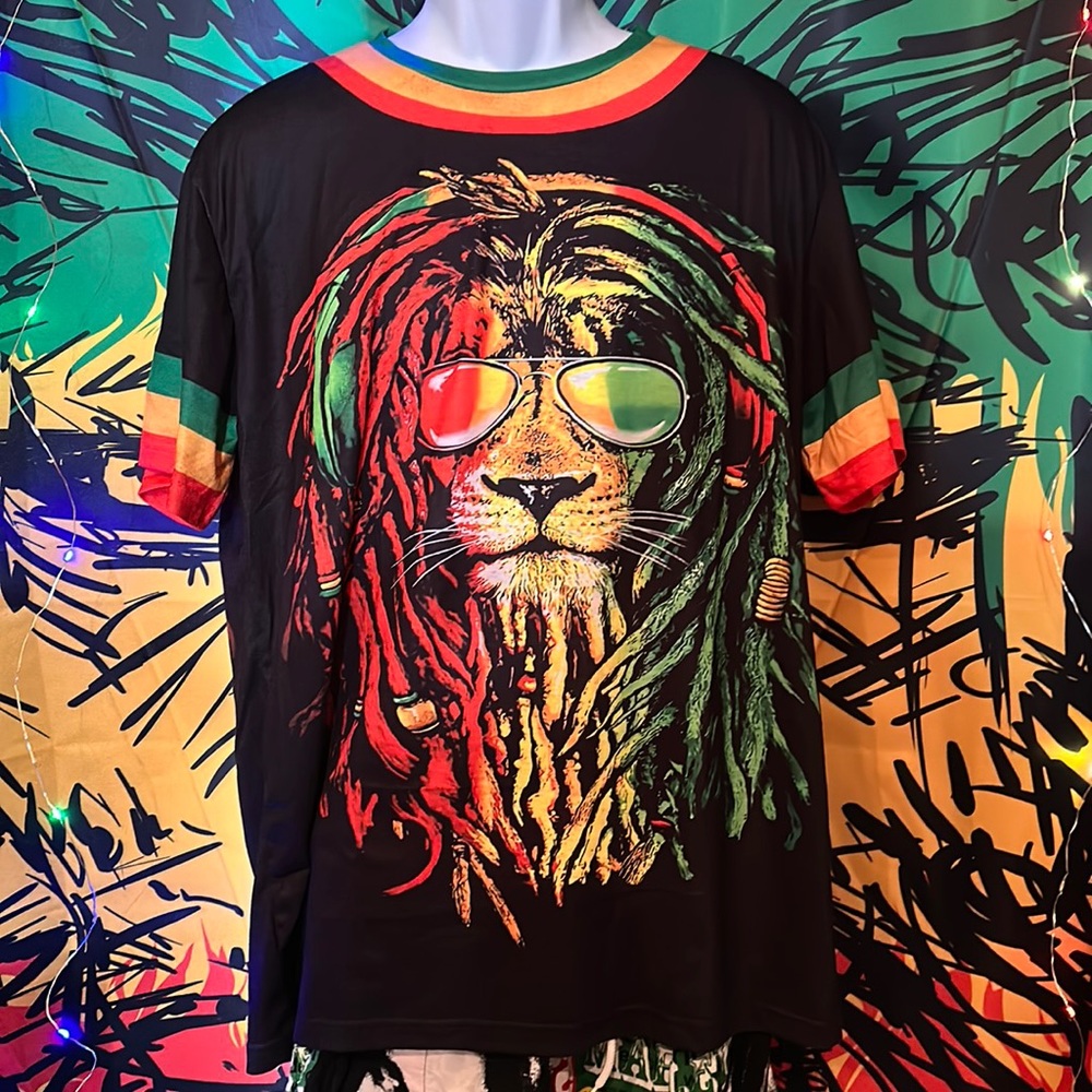 Rasta Reggae Lion Tee